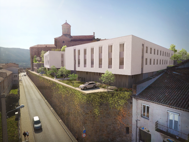 Reconstruction et restructuration de l'hôpital Sainte Marie 1