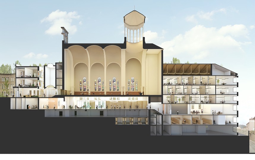 Reconstruction et restructuration de l'hôpital Sainte Marie 2