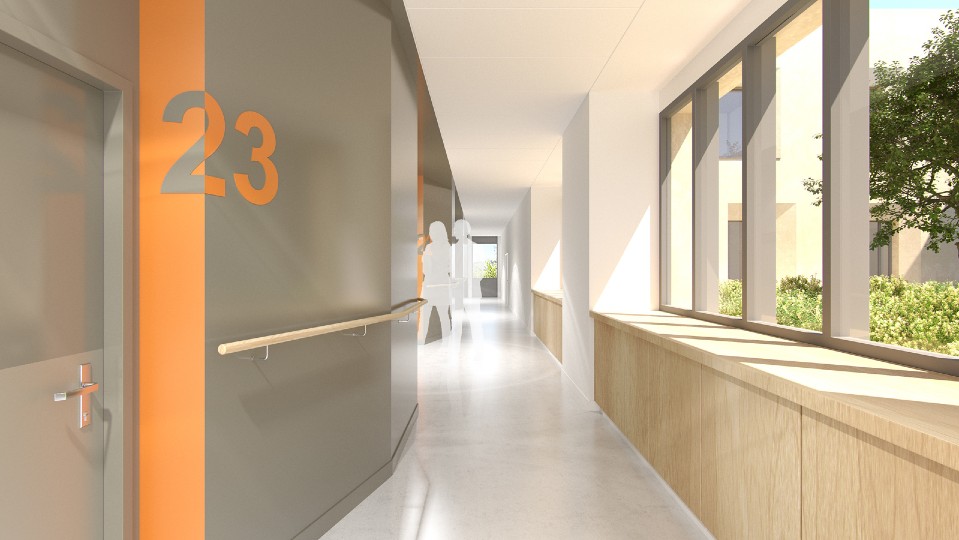 Reconstruction et restructuration de l'hôpital Sainte Marie 3