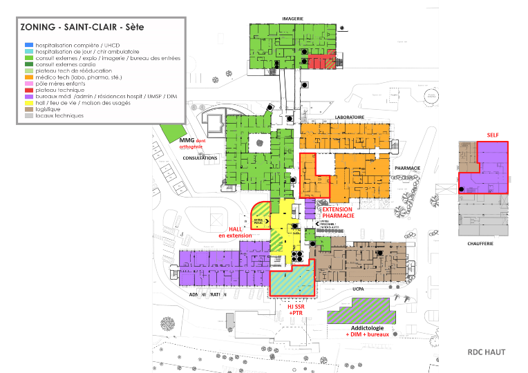 Mise en œuvre de la phase 1 du SDI du Site St Clair à SETE 1