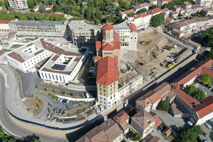 Reconstruction et restructuration de l'hôpital Sainte Marie de Privas 2