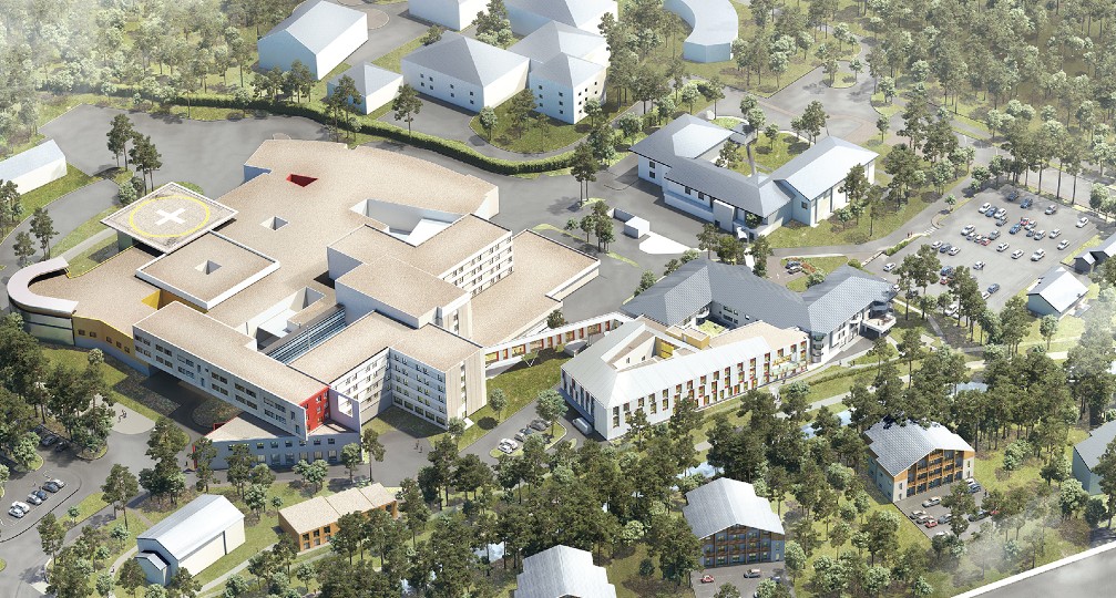 Implantation des activités d'oncologie et restructuration de l'EHPAD des VSHA 2